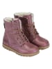 Bundgaard Leder-Winterboots "Taylor" in Dunkelrosa