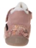 Bundgaard Leder-Lauflernschuhe "Walk Winter Tex" in Rosa