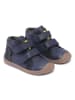 Bundgaard Leren sneakers "Walker Mid Velcro II" donkerblauw