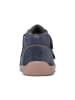 Bundgaard Leren sneakers "Walker Mid Velcro II" donkerblauw