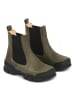 Bundgaard Leder-Chelsea-Boots "Natasja" in Khaki