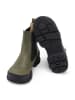 Bundgaard Leder-Chelsea-Boots "Natasja" in Khaki