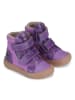 Bundgaard Leder-Winterboots "Iggy Strap" in Lila