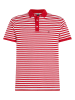 Tommy Hilfiger Poloshirt rood/wit