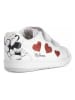 Geox Leder-Sneakers "New Flick" in Weiß