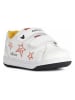 Geox Leder-Sneakers "New Flick" in Weiß