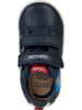 Geox Leder-Sneakers "New Flick" in Dunkelblau