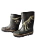 MaxiMo Gummistiefel "Dinosaurier" in Schwarz