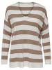 ONLY Pullover in Creme/ Hellbraun