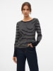 Vero Moda Pullover in Schwarz/ Creme
