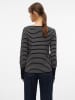 Vero Moda Pullover in Schwarz/ Creme