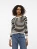 Vero Moda Pullover in Weiß/ Schwarz