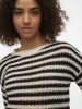 Vero Moda Pullover in Weiß/ Schwarz