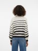 Vero Moda Pullover in Creme/ Schwarz