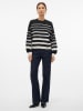 Vero Moda Pullover in Schwarz/ Weiß