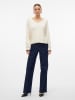 Vero Moda Trui crème/zwart