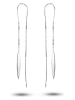 Nomad Silber-Ohrstecker mit Edelsteinen