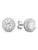 Les Favorites Silber-Ohrstecker mit Edelsteinen