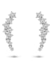 Eclat d'Argent Silber-Ohrstecker mit Edelsteinen