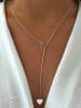 DI GIORGIO Zilveren ketting met sierelementen - (L)55 cm