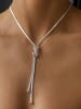DI GIORGIO Zilveren ketting met sierelement - (L)40 cm
