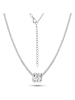 Eclat d'Argent Zilveren ketting met sierelement - (L)40 cm