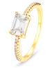 DI GIORGIO Vergold. Ring mit Edelsteinen