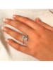 Les Petites Précieuses Silber-Ring mit Edelsteinen
