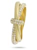 DI GIORGIO Vergold. Ring mit Edelsteinen