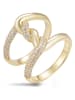 DI GIORGIO Vergold. Ring mit Edelsteinen