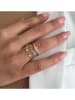 Les Favorites Vergulde ring met edelstenen