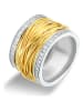 DI GIORGIO Vergold. Ring mit Edelsteinen