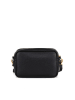 Anna Morellini Leren schoudertas "Tabita" zwart - (B)22 x (H)15 x (D)9 cm