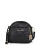 Anna Morellini Leder-Umhängetasche "Virgilia" in Schwarz - (B)22 x (H)19 x (T)10 cm