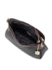 Anna Morellini Leren schoudertas "Sabbatina" zwart - (B)30 x (H)20 x (D)12 cm