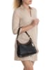 Anna Morellini Leren schoudertas "Sabbatina" zwart - (B)30 x (H)20 x (D)12 cm