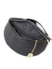 Anna Morellini Leder-Brustbeutel "Rufina" in Schwarz - (B)30 x (H)18 x (T)9 cm
