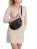 Anna Morellini Leder-Brustbeutel "Rufina" in Schwarz - (B)30 x (H)18 x (T)9 cm