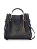 Lucca Baldi Leder-Henkeltasche "Vinci" in Schwarz - (B)33 x (H)28 x (T)13 cm