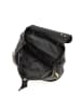 Lia Biassoni Leren rugzak "Imera" zwart - (B)30 x (H)32 x (D)12 cm
