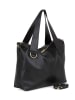 Lia Biassoni Leren schoudertas "Calabritto" zwart - (B)37 x (H)29 x (D)12 cm