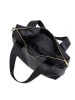 Lia Biassoni Leren schoudertas "Calabritto" zwart - (B)37 x (H)29 x (D)12 cm