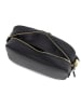 Anna Morellini Leder-Umhängetasche "Berta" in Schwarz - (B)28 x (H)20 x (T)10 cm