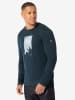 super.natural Functionele longsleeve "2 Pitch" donkerblauw