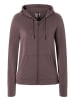 super.natural Sweatjacke "Everyday" in Braun