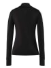 super.natural Funktionslongsleeve "Colorado" in Schwarz/ Weiß