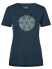 super.natural Functioneel shirt "Ornament" donkerblauw
