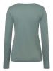 super.natural Functionele longsleeve "Sunbirch" mintgroen
