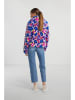 Rich & Royal Teddyjacke in Blau/ Pink