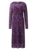 Rich & Royal Kleid in Dunkelblau/ Pink